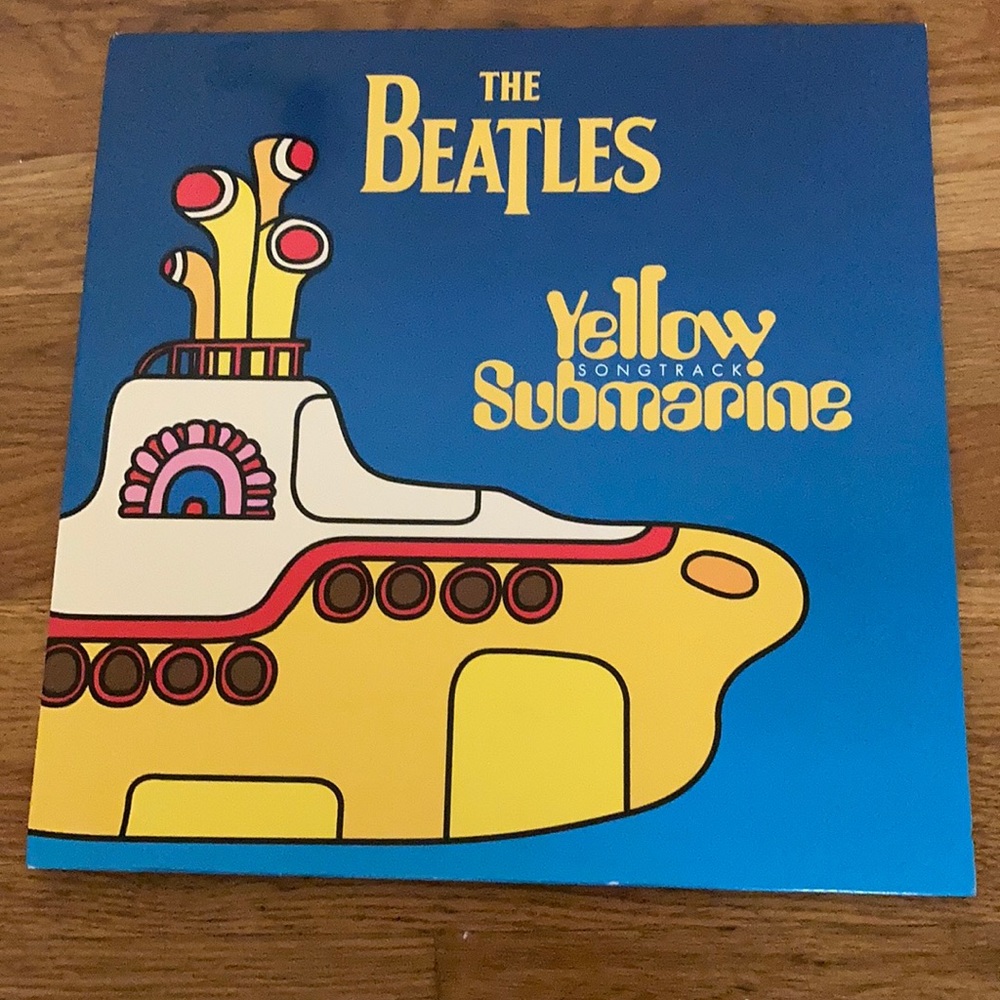 Beatles yellow submarine album!